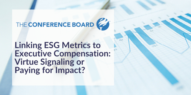 Linking ESG Metrics to Executive Compensation: Virtue Signaling or Paying for Impact?